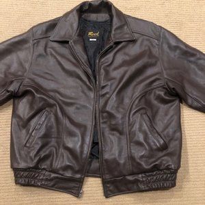 mens leather jacket XLT